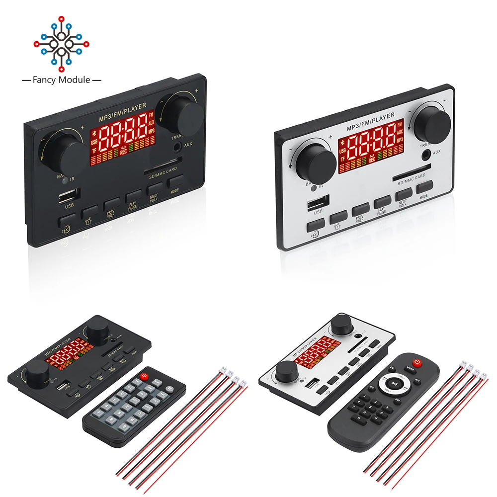 DC7-23V Amplifier 80W Bluetooth-compatible 5.0 WAV Decoding Board Color Screen Recording Call FM Radio Module Support USB TF AUX
DC7-23V Amplifier 80W Bluetooth-compatible 5.0 WAV Decoding Board Color Screen Recording Call FM Radio Module Support USB TF AUX