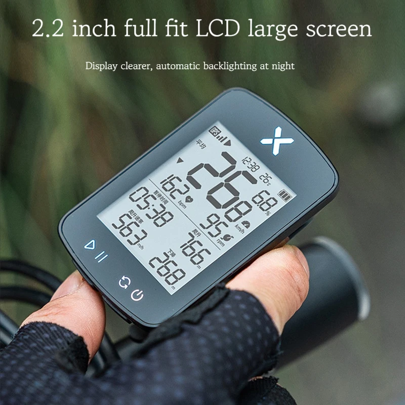 G II Wireless GPS Cycle Computer For Road/Mountain Bike Outdoor Riding Speed Odometer Cycling Accessories For Bikepacking
G II Wireless GPS Cycle Computer For Road/Mountain Bike Outdoor Riding Speed Odometer Cycling Accessories For Bikepacking