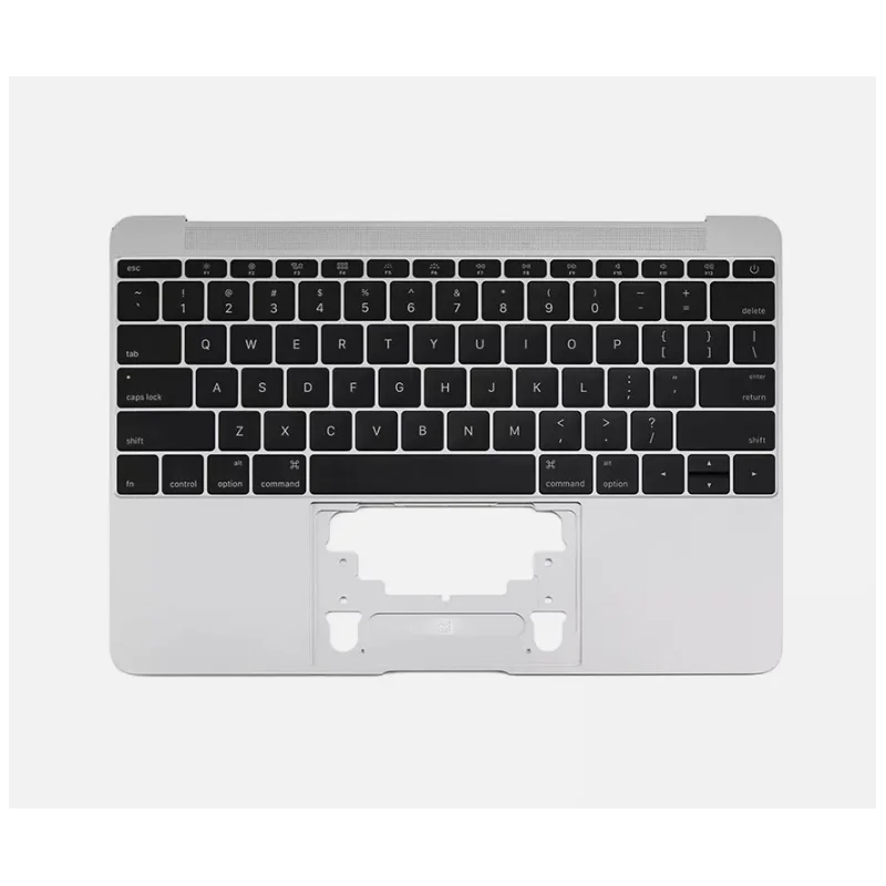 

US Top case + Keyboard PalmRest FOR 12" MacBook A1534 SILVER 2015 613-01195-A A+ grade near NEW