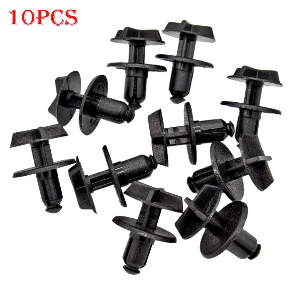 Durable Universal Fixing Clips Battery Cover Accessories Replacement 10pcs Parts Replaces Black Cowl LR024316
Durable Universal Fixing Clips Battery Cover Accessories Replacement 10pcs Parts Replaces Black Cowl LR024316