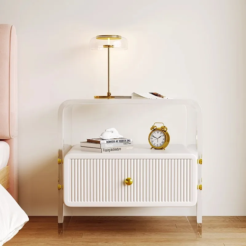 Nordic Simple Nightstands Luxury Cabinet Acrylic Nightstand Italian Suspension Bedroom Cabinet Muebles Home Furniture WKNS
Nordic Simple Nightstands Luxury Cabinet Acrylic Nightstand Italian Suspension Bedroom Cabinet Muebles Home Furniture WKNS