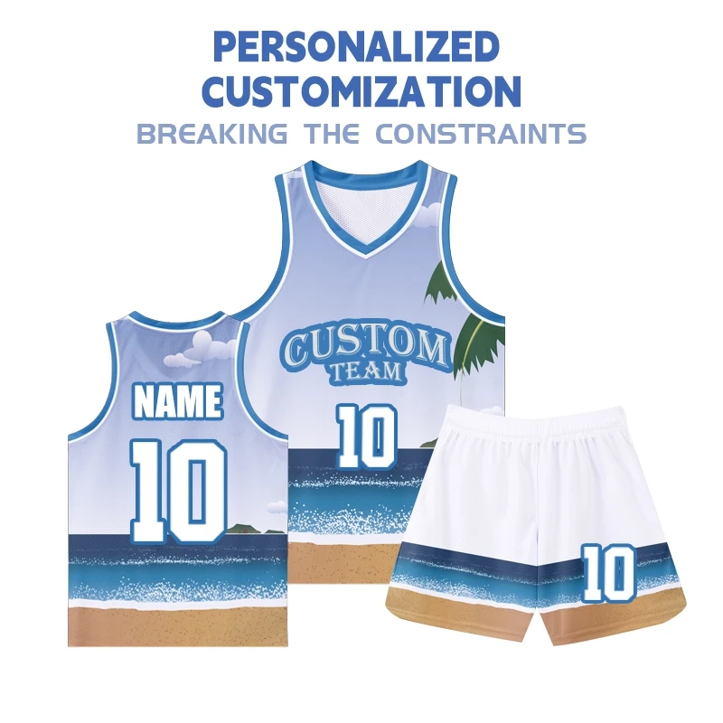 Wholesale High Quality Basketball Uniform Custom 100% Polyester Mesh Throwback Breathable V Neck Basketball Jersey WO-B610
Wholesale High Quality Basketball Uniform Custom 100% Polyester Mesh Throwback Breathable V Neck Basketball Jersey WO-B610