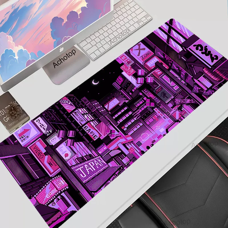 Neon Mouse Pad Gamer Large Desk Mats keyboard pad Japanese Street Office Carpet Laptop Gamer Natural Rubber Desktop Mouse Pad XL
Neon Mouse Pad Gamer Large Desk Mats keyboard pad Japanese Street Office Carpet Laptop Gamer Natural Rubber Desktop Mouse Pad XL