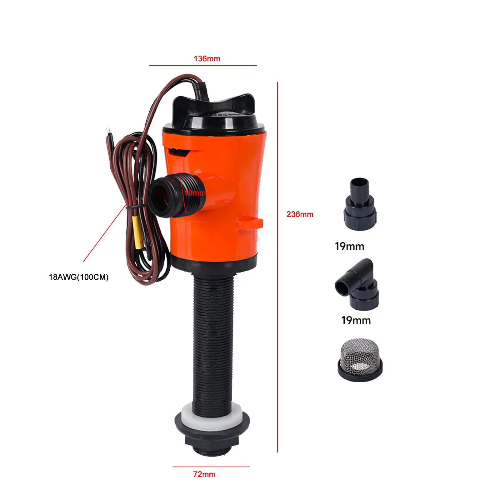 Aerator Livewell Pump Easy Installation Repair Parts Accessory Assembly Easy to Clean Direct Replaces Durable Boat Aerator Pump
Aerator Livewell Pump Easy Installation Repair Parts Accessory Assembly Easy to Clean Direct Replaces Durable Boat Aerator Pump