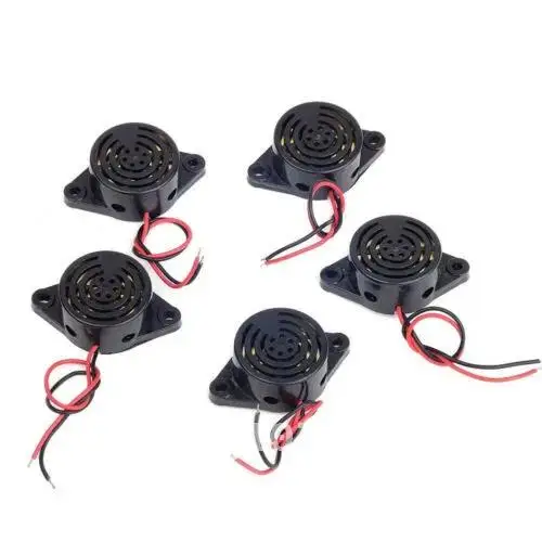 Arduino DIY SFM-27 12V Electronic Buzzer Alarm, 3-24V High-decibel Intermittent Continuous Beep, 95DB
Arduino DIY SFM-27 12V Electronic Buzzer Alarm, 3-24V High-decibel Intermittent Continuous Beep, 95DB