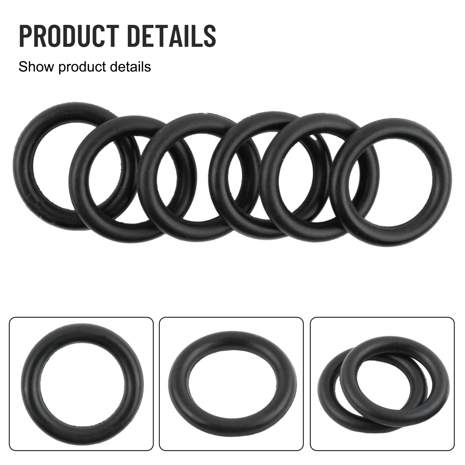 Seal Tools O-rings 25pcs 312 Degrees Fahrenheit Fluoroelastomer Maximum 5000 PSI For High Pressure Washer Joint
Seal Tools O-rings 25pcs 312 Degrees Fahrenheit Fluoroelastomer Maximum 5000 PSI For High Pressure Washer Joint