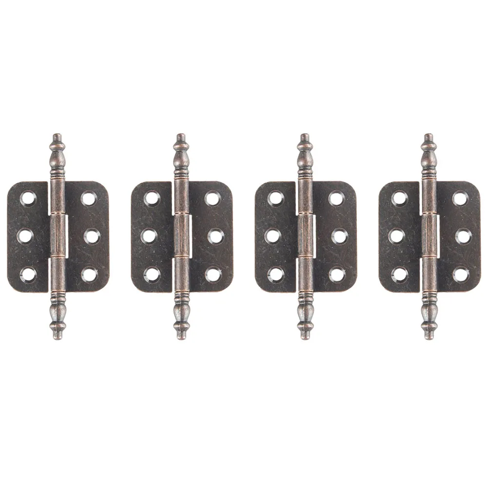 4pc Antique Crown Head Hinges With Screws 6 Holes Jewelry Gift Vintage Wooden Box Cabinet Decoration Hinge Hardware Accessories
4pc Antique Crown Head Hinges With Screws 6 Holes Jewelry Gift Vintage Wooden Box Cabinet Decoration Hinge Hardware Accessories