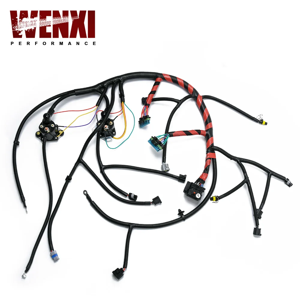 

Engine Wiring Harness Assembly ASSY For 00-03 Ford Excursion 99-03 Ford F250/ F350/ F450/ F550 F81Z12B637EA/ F81Z-12B637-EA