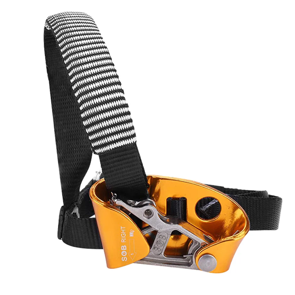 Foot Climbing Ascender Wear Resistant Stainless Steel Bayonet Thicker Foot Pad Grip on Icy or Mud Iced Rope
Foot Climbing Ascender Wear Resistant Stainless Steel Bayonet Thicker Foot Pad Grip on Icy or Mud Iced Rope