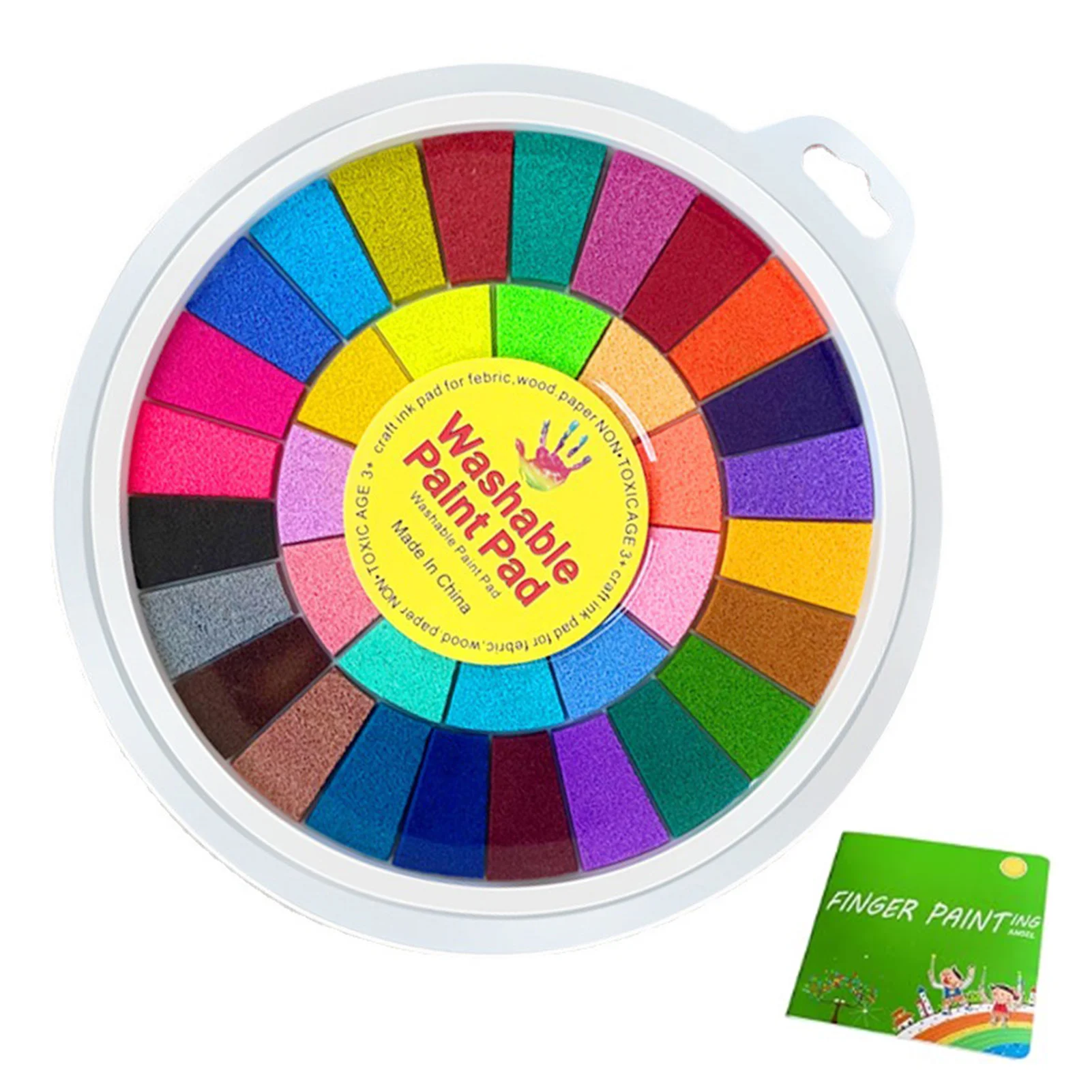 Kids Finger Painting Book Coloring Toys Washable DIY Handmade Color Fill Painting Toys Great Preschool Gifts for Girls and Boys
Kids Finger Painting Book Coloring Toys Washable DIY Handmade Color Fill Painting Toys Great Preschool Gifts for Girls and Boys