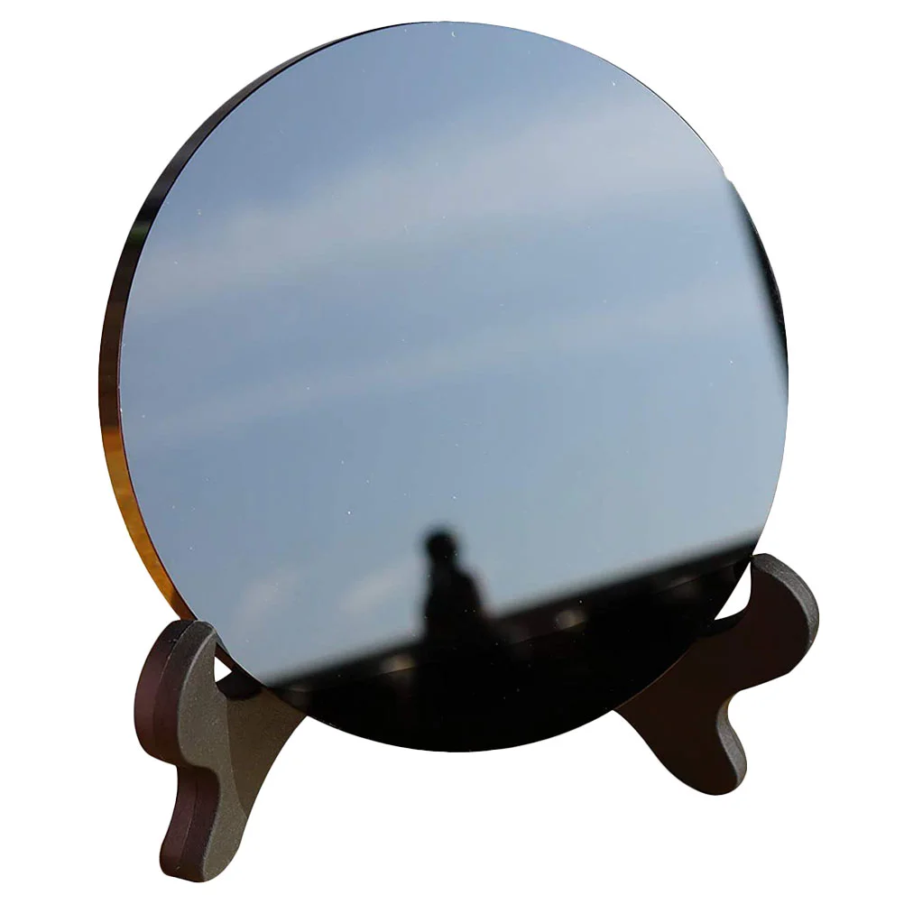 Black Shelves Meditation Decorations for Room Scrying Mirror Circle Mirrors Feng Shui Table Centerpiece
Black Shelves Meditation Decorations for Room Scrying Mirror Circle Mirrors Feng Shui Table Centerpiece