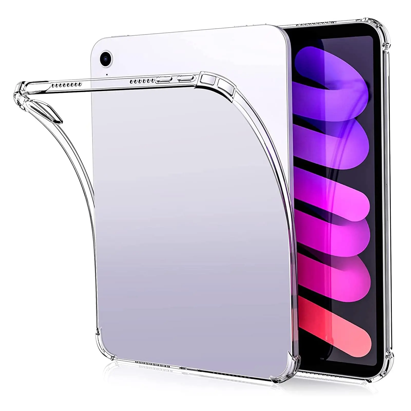 for iPad Mini 6 Case 6th Generation 2021 Ultra Slim Transparent Soft TPU Back Skin Cover for iPad Mini 6 8.3 Inch Clear Case
for iPad Mini 6 Case 6th Generation 2021 Ultra Slim Transparent Soft TPU Back Skin Cover for iPad Mini 6 8.3 Inch Clear Case