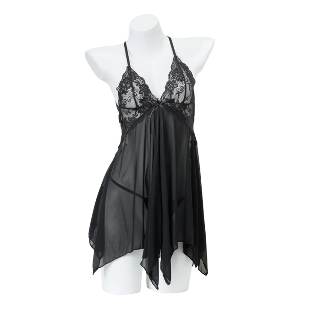 Sexy Women Lingerie Pajamas Lace Plus-size Bikini Passion Mesh Sheer See-through Nightdress Uniform Erotic Temptation Nightwear
Sexy Women Lingerie Pajamas Lace Plus-size Bikini Passion Mesh Sheer See-through Nightdress Uniform Erotic Temptation Nightwear
