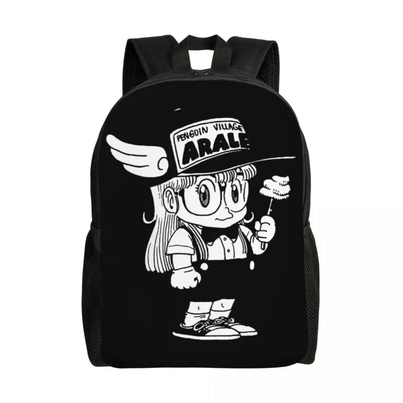 

Arale Norimaki Robot Anime Backpack for Women Men College School Students Bookbag Fits 15 Inch Laptop Dr Slump Japan Manga Bags
