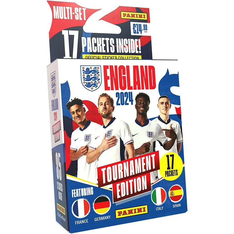 Panini, Англия, 2024 Турнирная версия, официальная Коллекция наклеек-Mega Multiset
Panini, Англия, 2024 Турнирная версия, официальная Коллекция наклеек-Mega Multiset