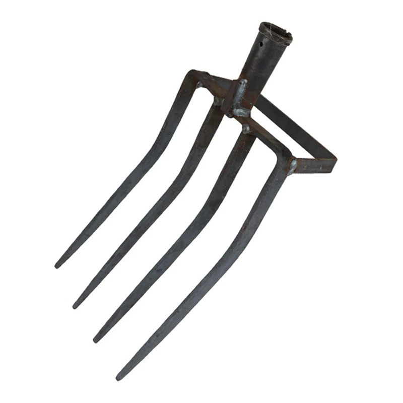 Gardening Pitchfork, Metal Large Fork Gardening Tool With 4 Gardening Claws For Compost, Horses, Hay Mulching Fork Durable
Gardening Pitchfork, Metal Large Fork Gardening Tool With 4 Gardening Claws For Compost, Horses, Hay Mulching Fork Durable