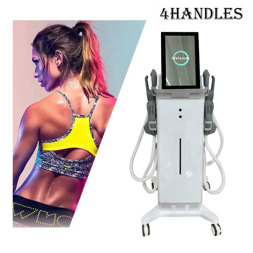2024 HI-EMT High Intensity EMS Fat Burning Muscle Building Body Sculpting Butt Lifting Non-exercise Upgraded 4 Handles Machine 
2024 HI-EMT High Intensity EMS Fat Burning Muscle Building Body Sculpting Butt Lifting Non-exercise Upgraded 4 Handles Machine