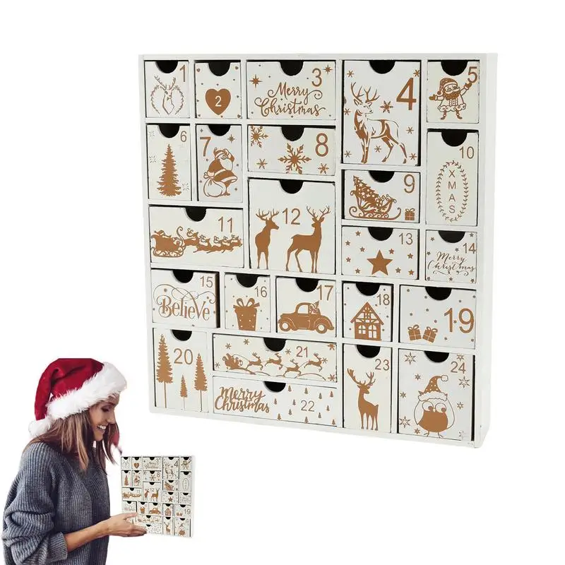 Christmas 2022 Advent Calendar Wooden Christmas Calendar Table Decorations Christmas Party Supplies 24 Days Countdown Ornament
Christmas 2022 Advent Calendar Wooden Christmas Calendar Table Decorations Christmas Party Supplies 24 Days Countdown Ornament