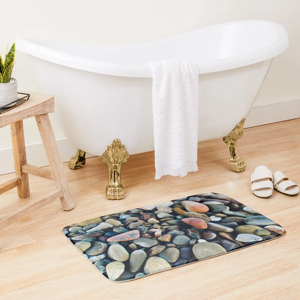 Colorful beach pebbles stones Bath Mat House Interior Entrance Carpets For Bathrooms Bathroom Shower Curtain Mat
Colorful beach pebbles stones Bath Mat House Interior Entrance Carpets For Bathrooms Bathroom Shower Curtain Mat