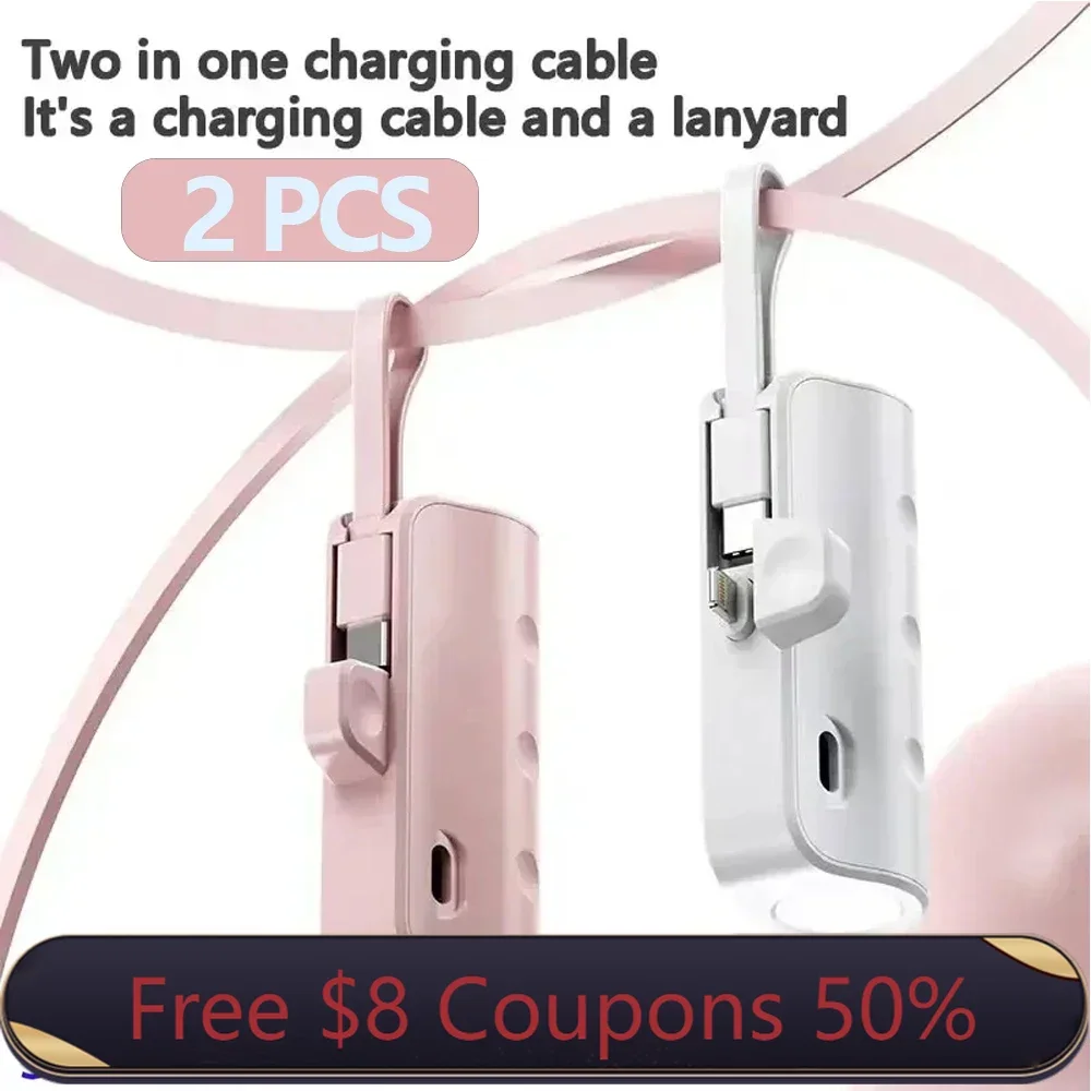 2 pcs Power Bank 30000mAh Built in Cable Mini PowerBank External Battery Portable Charger For Samsung Xiaomi Spare Power Banks
2 pcs Power Bank 30000mAh Built in Cable Mini PowerBank External Battery Portable Charger For Samsung Xiaomi Spare Power Banks