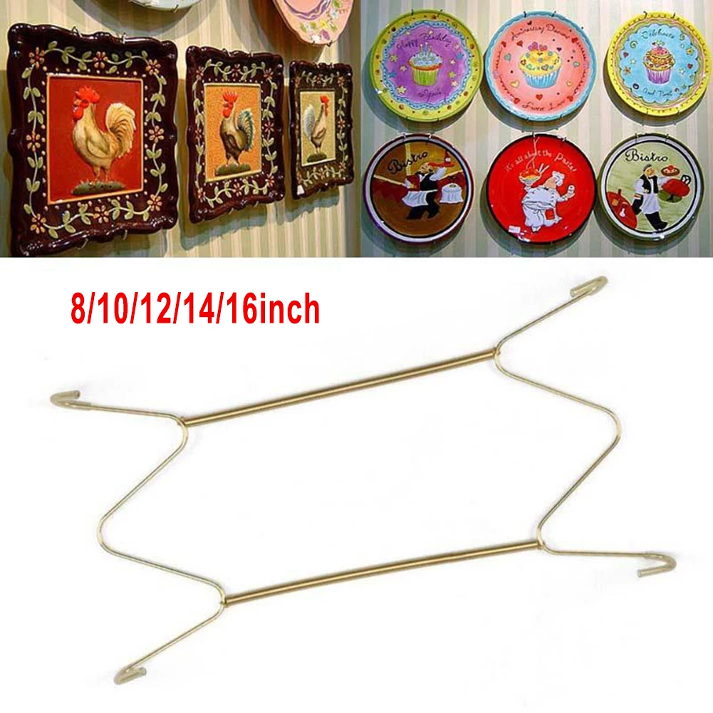 Plate Dish Hanger 8/10/12/14/16inch Invisible W Type Plate Spring Hook Wall Display Dish Hangers Adjustable Plate Spring Holder
Plate Dish Hanger 8/10/12/14/16inch Invisible W Type Plate Spring Hook Wall Display Dish Hangers Adjustable Plate Spring Holder