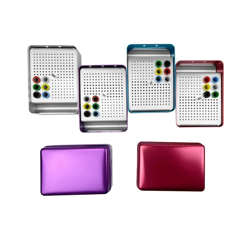 180 Holes Dental Burs Holder Autoclave Sterilizer Case Aluminium Grinding Head Disinfection Box Endo Files Needle Placement Box 
180 Holes Dental Burs Holder Autoclave Sterilizer Case Aluminium Grinding Head Disinfection Box Endo Files Needle Placement Box