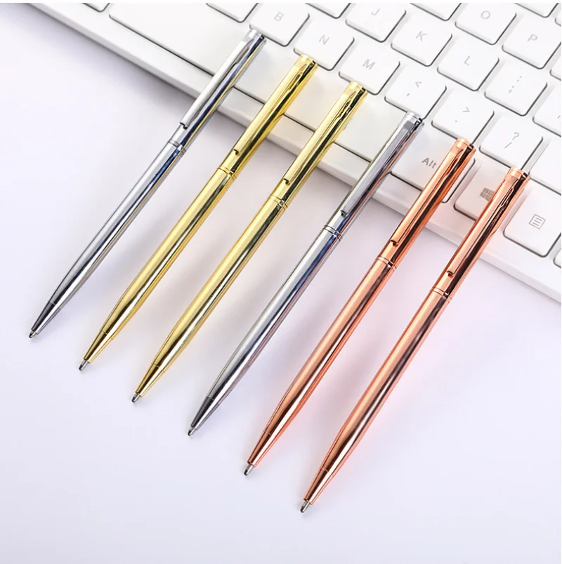 Simple Metal Ballpoint Pen Creative Business Advertising Gift Pen Electroplated Rotary Signature Pen
Simple Metal Ballpoint Pen Creative Business Advertising Gift Pen Electroplated Rotary Signature Pen