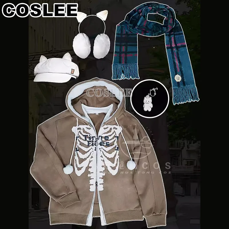 Костюм для косплея COSLEE Aza, виртуар, модная зимняя одежда, повседневная одежда, Униформа, худи, Хэллоуин, искусственная одежда, мужская игра
Костюм для косплея COSLEE Aza, виртуар, модная зимняя одежда, повседневная одежда, Униформа, худи, Хэллоуин, искусственная одежда, мужская игра