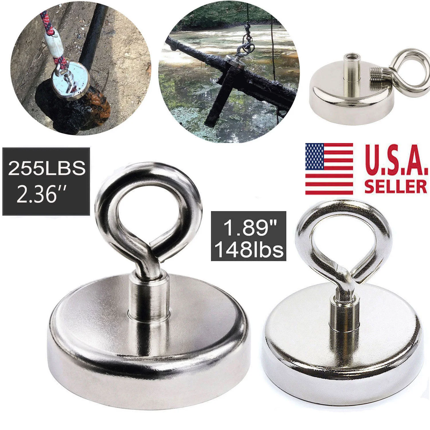 2pcs Magnetic Hooks 34KG Heavy Duty Suction Hooks Strong Hook Holder Metal wall Hanger for Refrigerator Bathroom Kitchen
2pcs Magnetic Hooks 34KG Heavy Duty Suction Hooks Strong Hook Holder Metal wall Hanger for Refrigerator Bathroom Kitchen