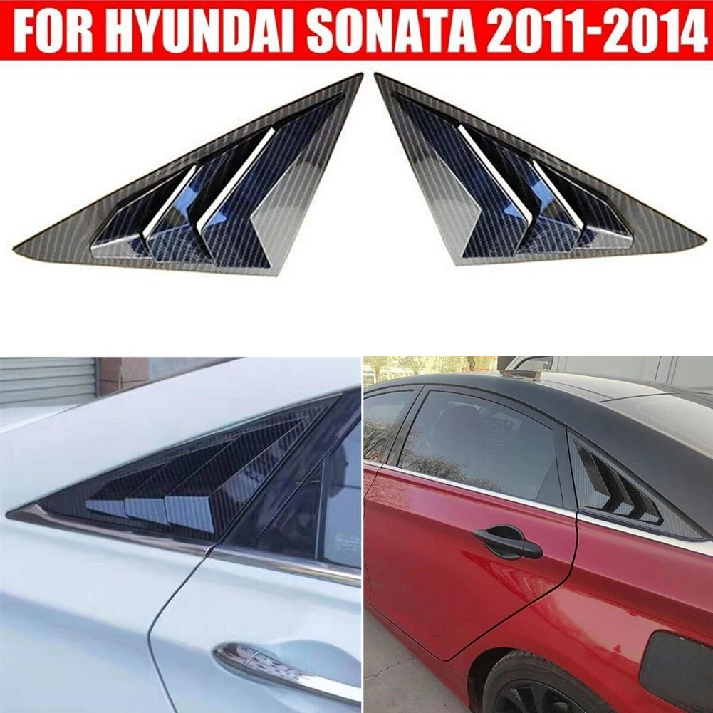2pcs For Hyundai For Sonata 2011-2014 Carbon Fiber Look Glass Louver Shutter Cover Trim Car Exterior Door Panels & Frames
2pcs For Hyundai For Sonata 2011-2014 Carbon Fiber Look Glass Louver Shutter Cover Trim Car Exterior Door Panels & Frames