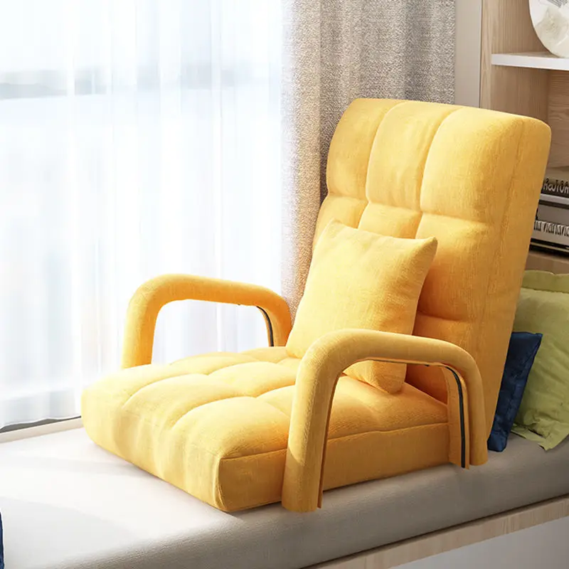Modern Lazy Sofa With Armrest Waist Protection Single Casual Folding Seat Living Room Bay Window Tatami Sofa Bed Cushion Back
Modern Lazy Sofa With Armrest Waist Protection Single Casual Folding Seat Living Room Bay Window Tatami Sofa Bed Cushion Back