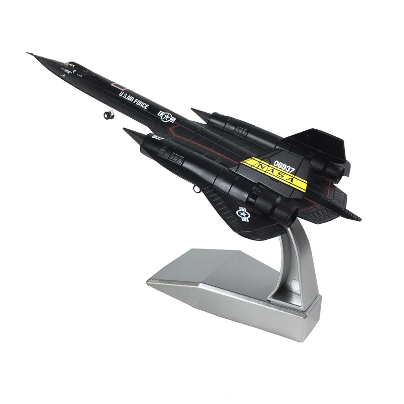 

JASON TUTU 1/144 Scale US Air Force SR-71 Blackbird Reconnaissance Fighter SR71 Diecast Metal Model Plane Drop shipping