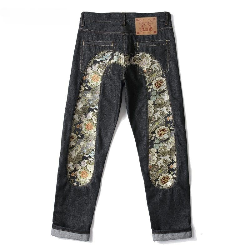 Harajuku Y2K casual pants embroidered print jeans straight wide leg high street hip-hop style men and women
Harajuku Y2K casual pants embroidered print jeans straight wide leg high street hip-hop style men and women