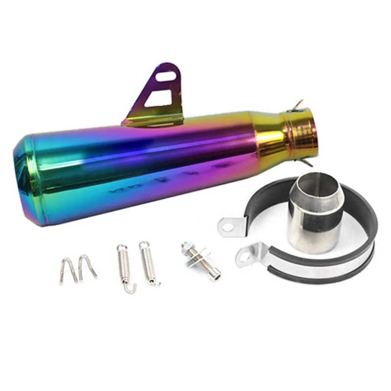 1 Set Motorcycle Large Displacement Exhaust Escpe Modified Silencer Pipe Slip on 51mm Universal Motorcycle Exhaust Muffler Pipe
1 Set Motorcycle Large Displacement Exhaust Escpe Modified Silencer Pipe Slip on 51mm Universal Motorcycle Exhaust Muffler Pipe
