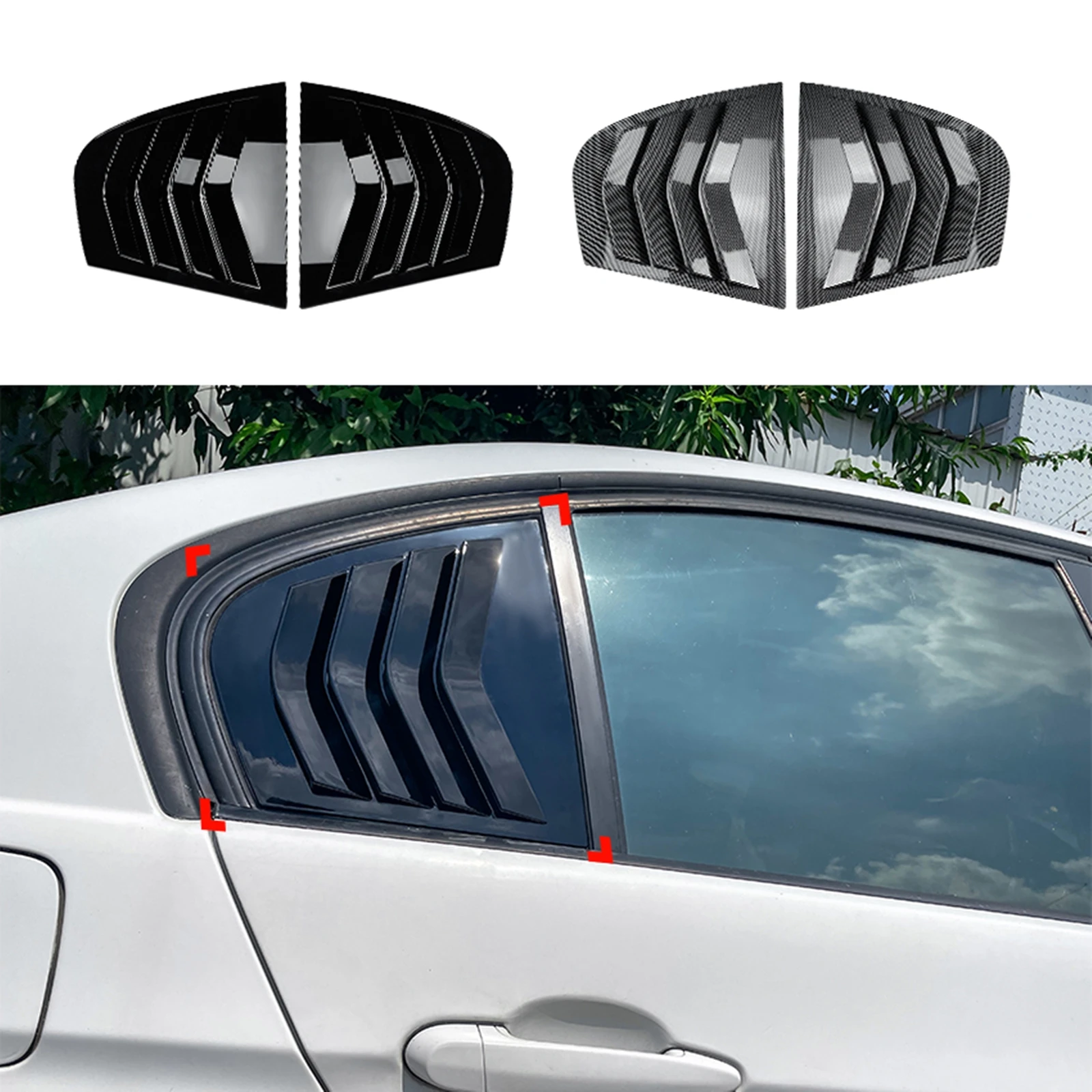 Car Side Window Blind Louver Shutter Cover Trim For BMW 3 Series E90 320i 330i M3 2005 2006 2007 2008 2009 2010 2011
Car Side Window Blind Louver Shutter Cover Trim For BMW 3 Series E90 320i 330i M3 2005 2006 2007 2008 2009 2010 2011