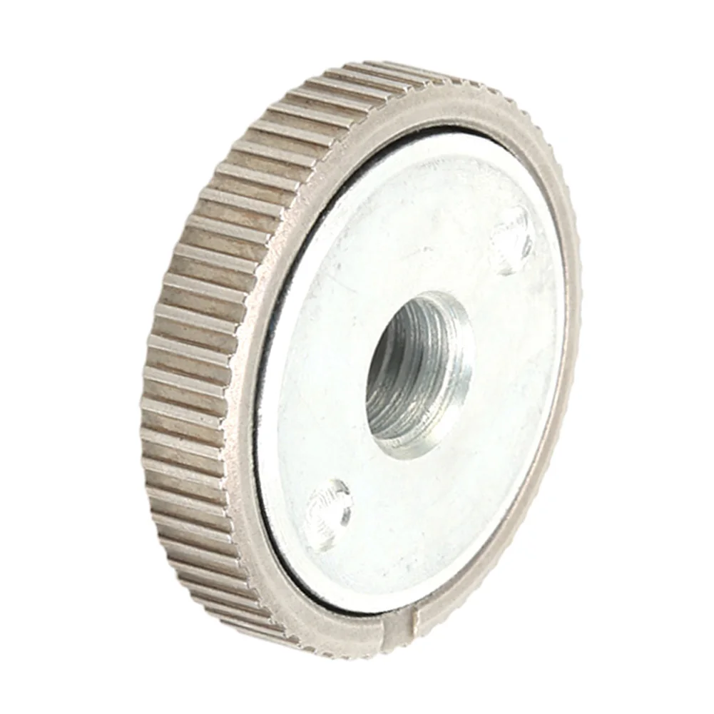 M10 5/8-11 Quick Release Nut For Angle Grinders Clamping Nut Power Chuck Tools Angle Grinder Self-locking Pressing Plate
M10 5/8-11 Quick Release Nut For Angle Grinders Clamping Nut Power Chuck Tools Angle Grinder Self-locking Pressing Plate