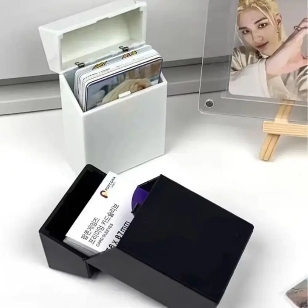 Dustproof Photo Case Picture Sorting Organizer Flip Lid Photocard Holder Idol Card Storage Plastic Office Name Card Holder
Dustproof Photo Case Picture Sorting Organizer Flip Lid Photocard Holder Idol Card Storage Plastic Office Name Card Holder