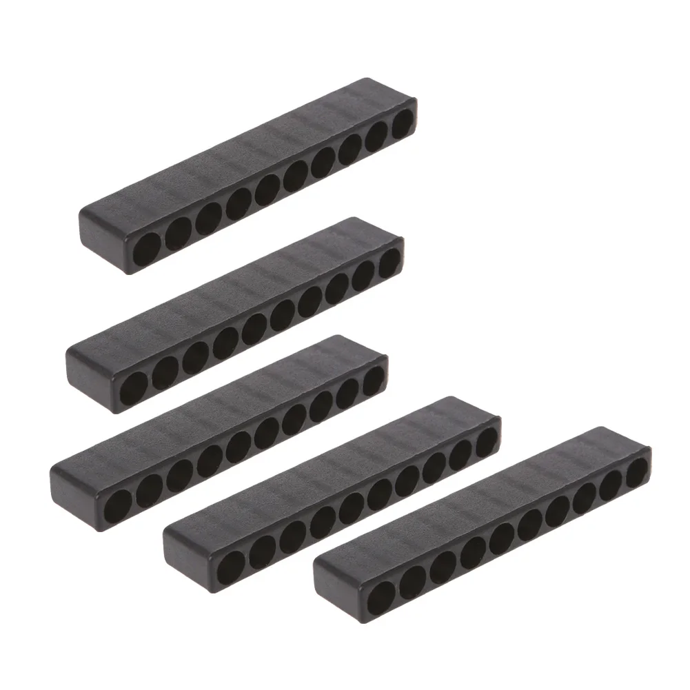 5Pcs 10Holes Screwdriver Bit Holder Storage Soft Rubber Organizer 1/4 Inch Hex Screwdriver Head Drill Bit Stand Case Tool
5Pcs 10Holes Screwdriver Bit Holder Storage Soft Rubber Organizer 1/4 Inch Hex Screwdriver Head Drill Bit Stand Case Tool