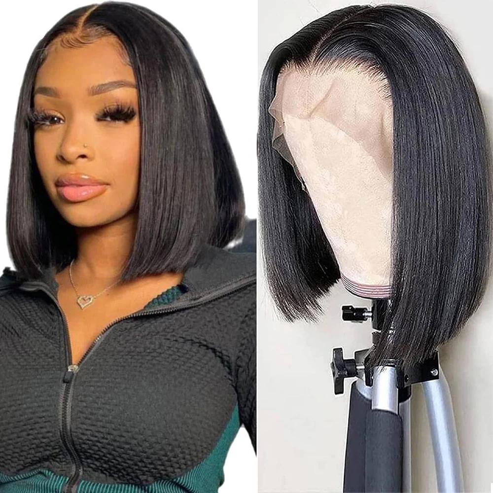 Straight Bob Wig 13x4 Lace Front Human Hair Wigs For Women HD Transparent full Lace Frontal Wig Glueless 4x4 5x5 Closure Wig
Straight Bob Wig 13x4 Lace Front Human Hair Wigs For Women HD Transparent full Lace Frontal Wig Glueless 4x4 5x5 Closure Wig