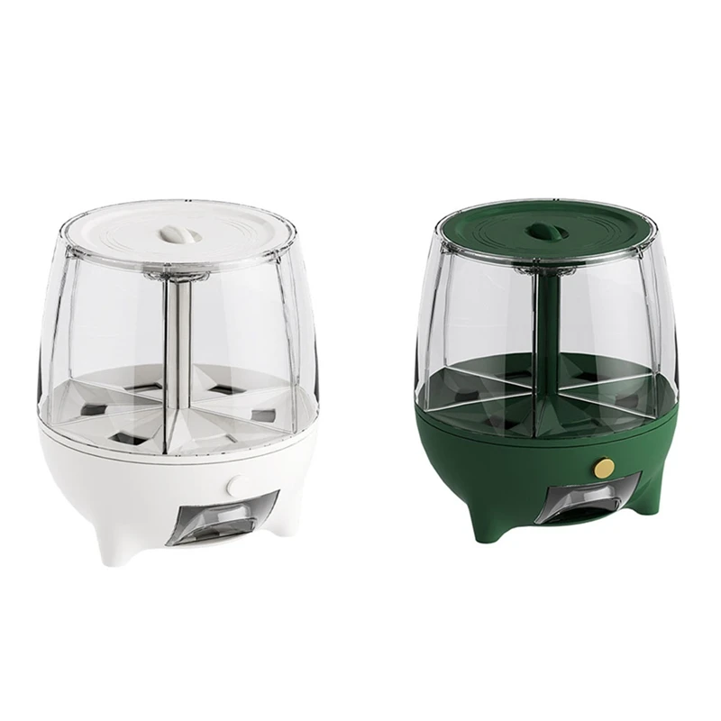 360 Rotating Food Dispenser Measurements Bucket Cereal Dispenser For Kitchen Moisture-Proof Sealed Cereal Dispenser
360 Rotating Food Dispenser Measurements Bucket Cereal Dispenser For Kitchen Moisture-Proof Sealed Cereal Dispenser