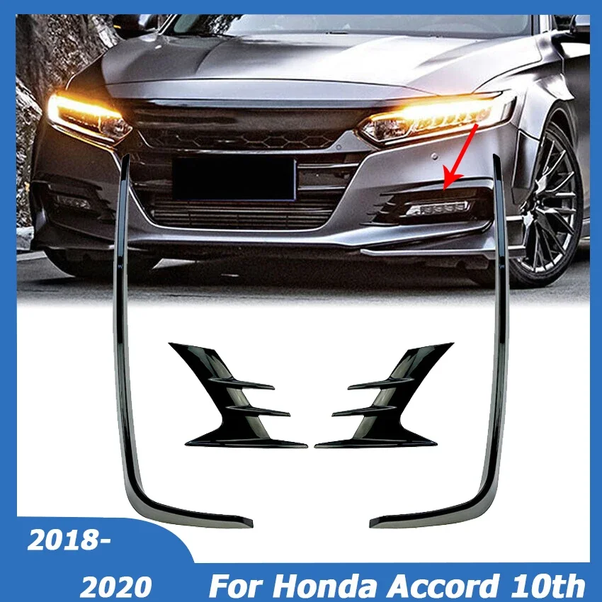 Разветвители для переднего бампера Honda Accord 10 поколения 2018 2019 2020, противотуманные аксессуары для автомобиля
Разветвители для переднего бампера Honda Accord 10 поколения 2018 2019 2020, противотуманные аксессуары для автомобиля