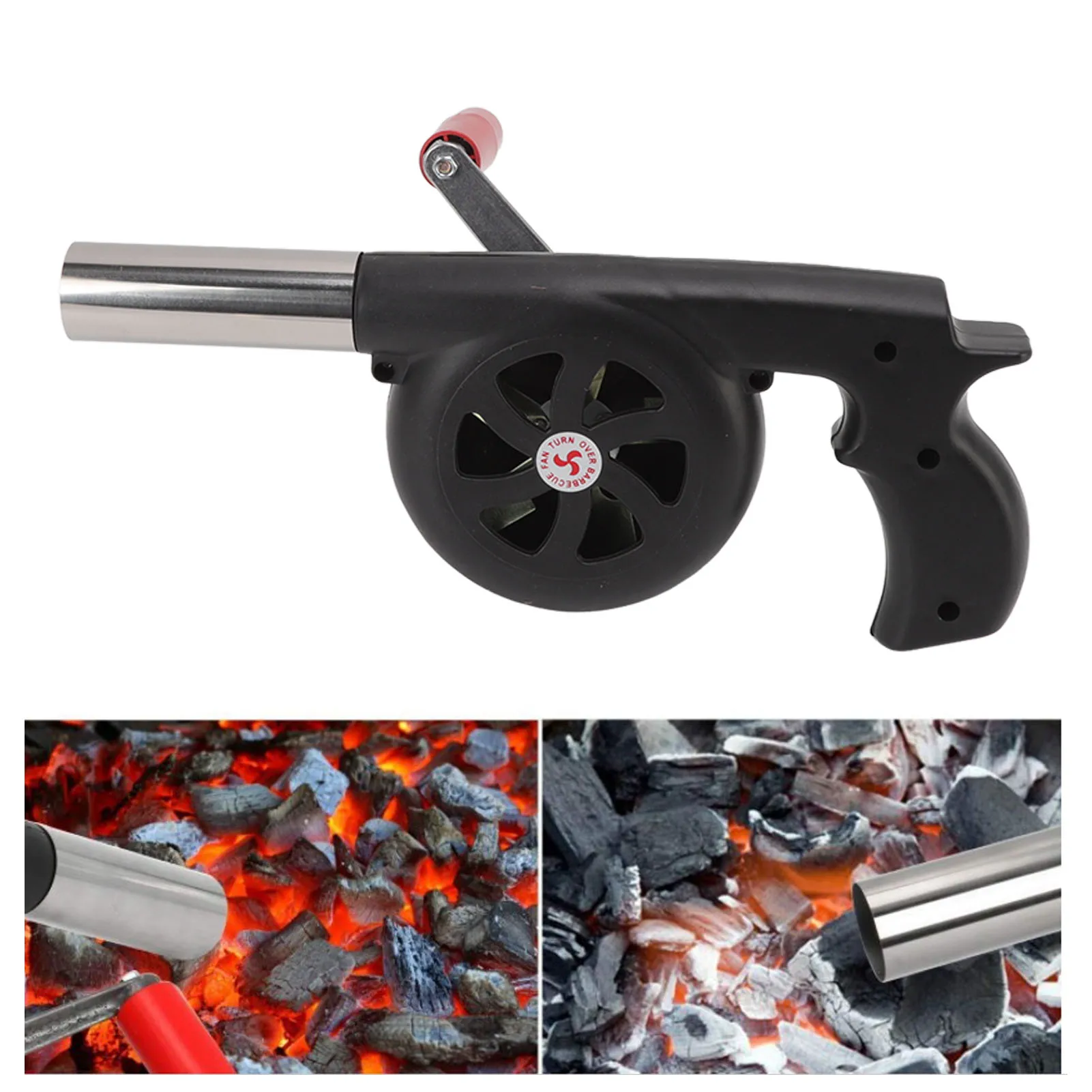 Hand Crank BBQ Blower Lightweight Portable ABS Barbecue Fan For Camping Picnic Fireplace
Hand Crank BBQ Blower Lightweight Portable ABS Barbecue Fan For Camping Picnic Fireplace