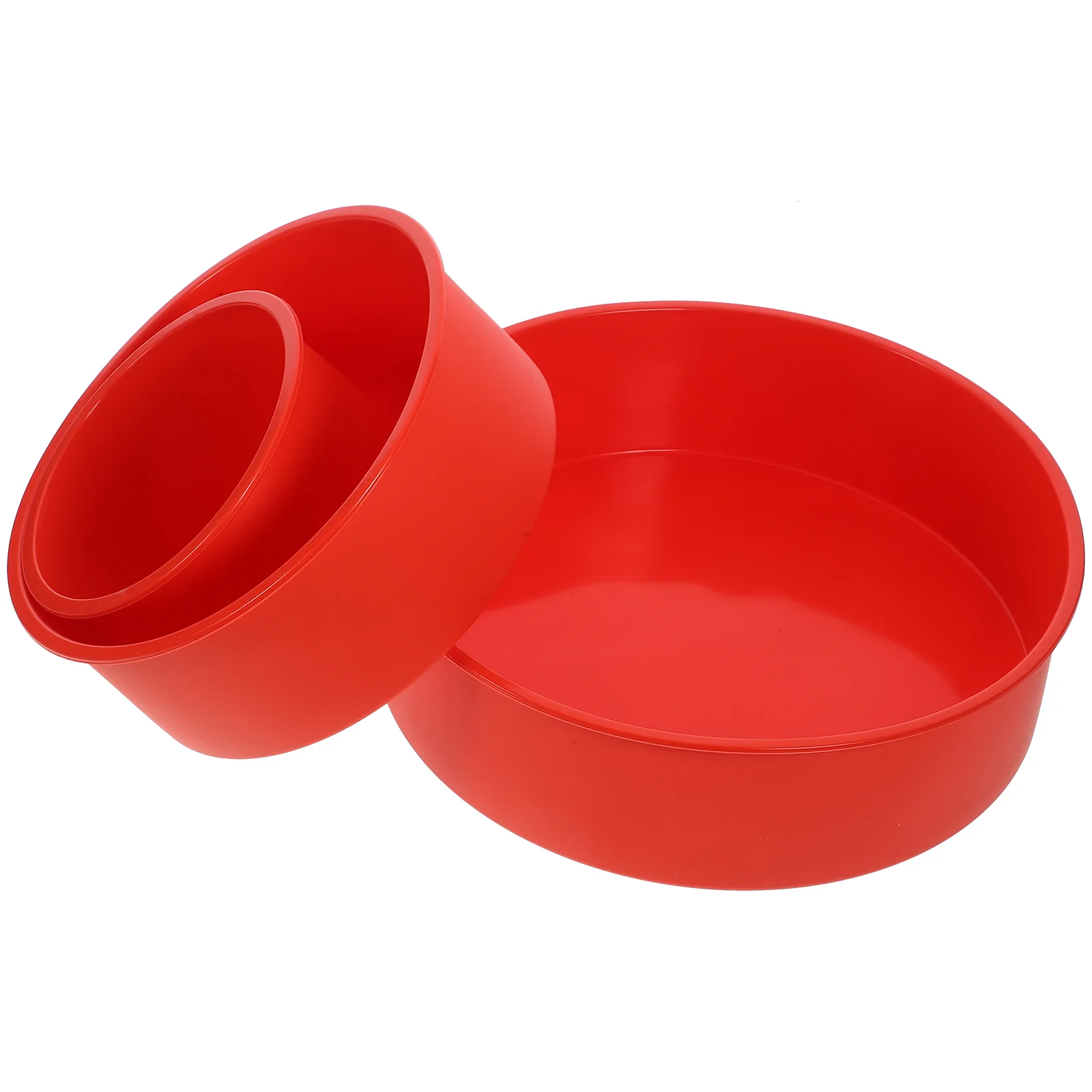 3 Pcs Cake Mold Circle Pan Fried Roasting Tray Silica Gel Silicone Molds for Baking
3 Pcs Cake Mold Circle Pan Fried Roasting Tray Silica Gel Silicone Molds for Baking