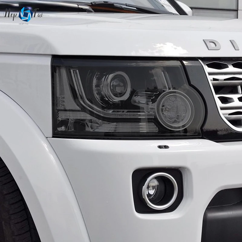 Car Headlight Protective Film Front Light Transparent Smoked Black TPU Sticker For Land Rover Discovery 4 2009-2016 Accessories
Car Headlight Protective Film Front Light Transparent Smoked Black TPU Sticker For Land Rover Discovery 4 2009-2016 Accessories