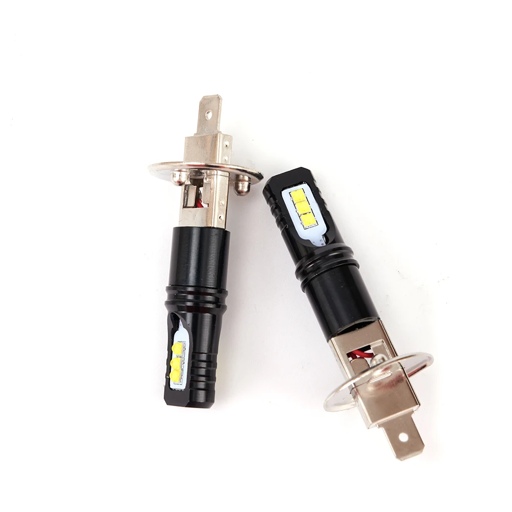 Universal H1 6000K 55W Super Bright 8000LM CSP LED WHITE Fog Light Bulbs Kit For Daytime Running Lights (DRL) High Beams
Universal H1 6000K 55W Super Bright 8000LM CSP LED WHITE Fog Light Bulbs Kit For Daytime Running Lights (DRL) High Beams