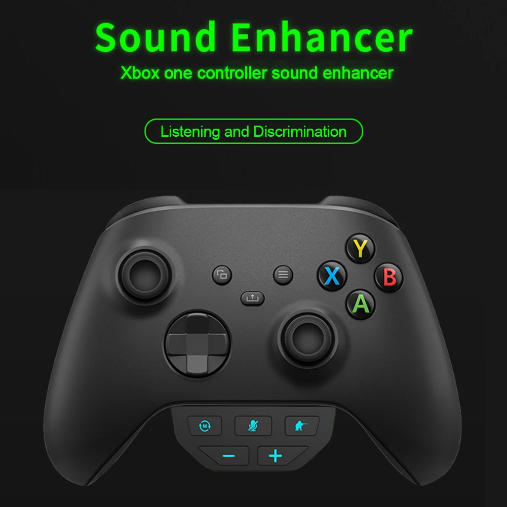 Audio Sound Enhancer For Xbox One Headset Adapter With 3.5mm Earphone Socket Headphone Converter Black White | Электроника