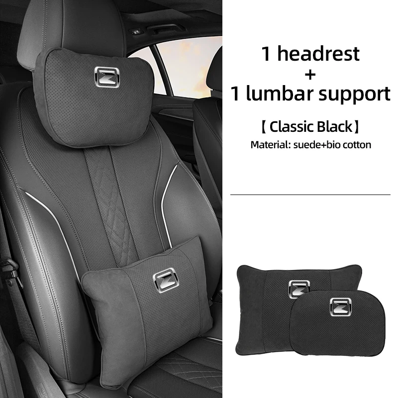 

Car Seat Memory Foam Headrest Lumbar Support For Zotye Z100 Z200 Z300 E200 M300 T200 T300 T500 T600 T700 Interior Accessories