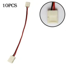 10pcs 150mm 2 Pin LED Connector Light Power Wire Cable Extension Cord For 3528 LED Strip Light PCB Connector Cable
10pcs 150mm 2 Pin LED Connector Light Power Wire Cable Extension Cord For 3528 LED Strip Light PCB Connector Cable