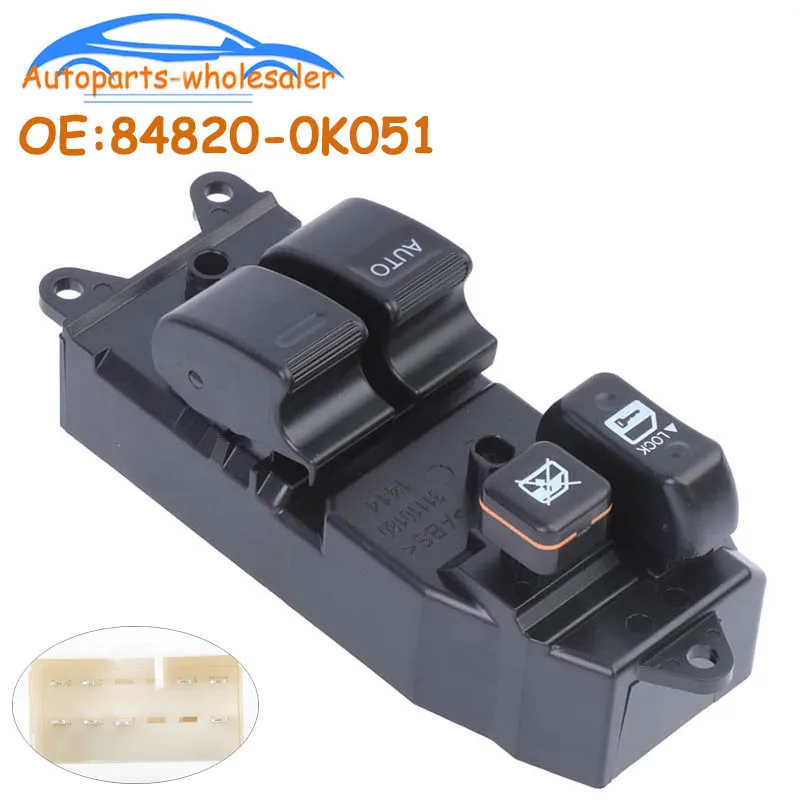 Новинка 84820-0K051 848200K051 для Toyota Hilux переключатель стеклоподъемника автомобильные аксессуары
Новинка 84820-0K051 848200K051 для Toyota Hilux переключатель стеклоподъемника автомобильные аксессуары