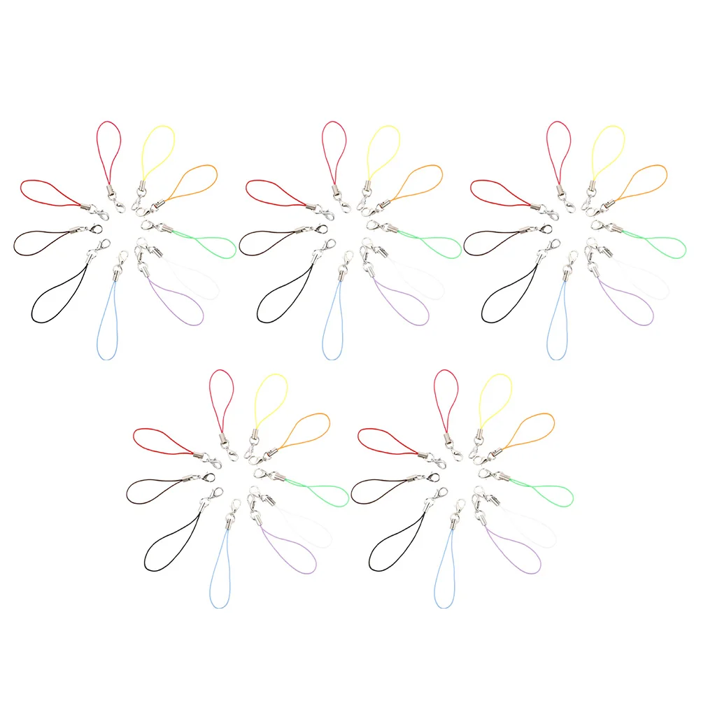 50 Pcs Lobster Buckle Rope Mobile Phone Lanyards DIY Jewelry Material Cell Accessories Lariat Cord Charm Straps
50 Pcs Lobster Buckle Rope Mobile Phone Lanyards DIY Jewelry Material Cell Accessories Lariat Cord Charm Straps